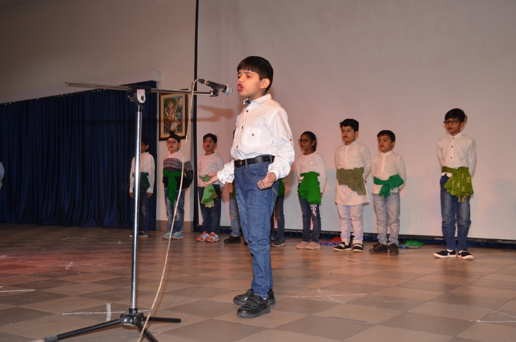 Grade II ‘Think Green not Grey’ class show held at Sanskar School